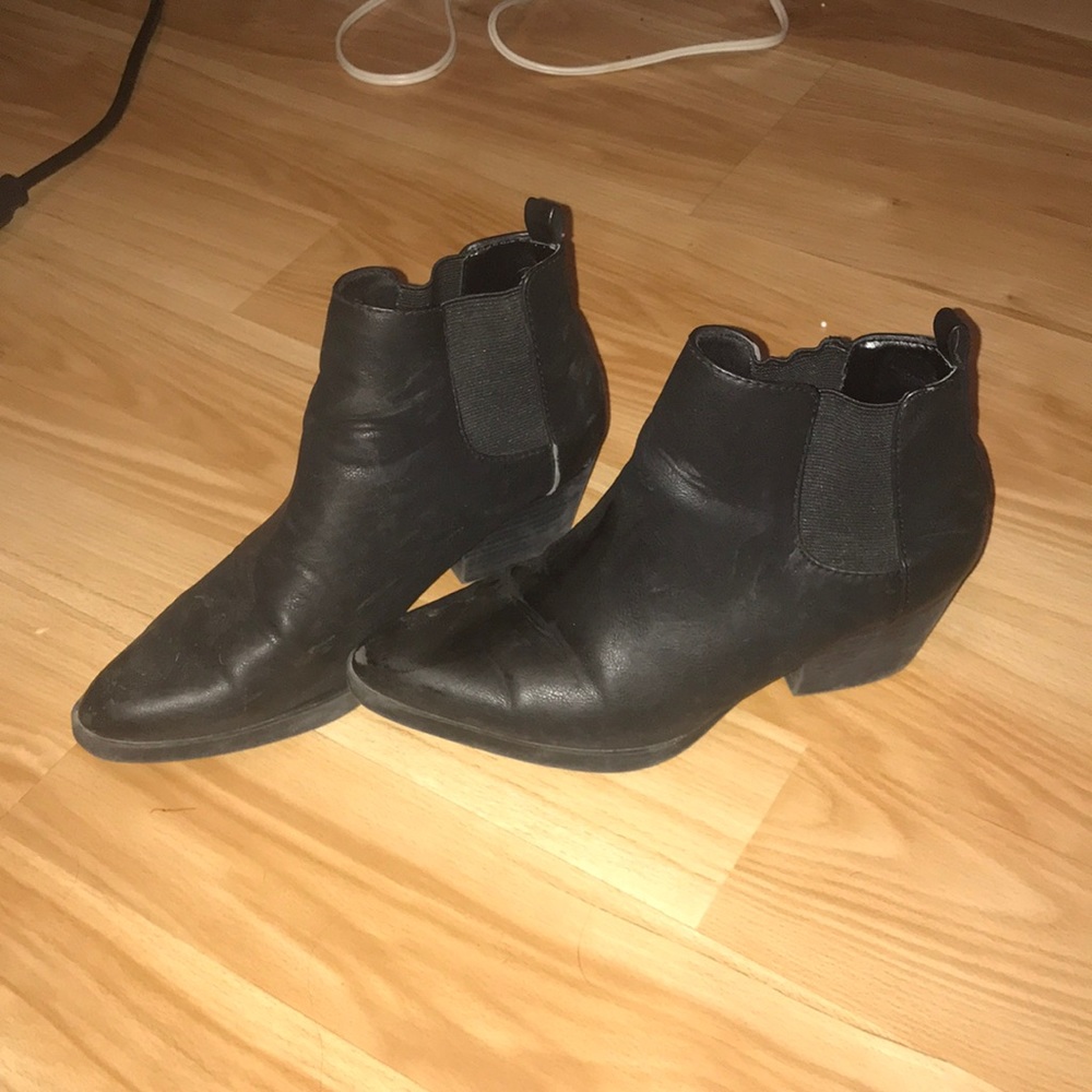 Black booties